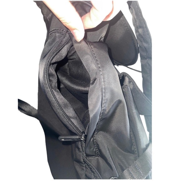 CALIA By Carrie Underwood Black Drawstring Nylon Backpack - Picture 4 of 10